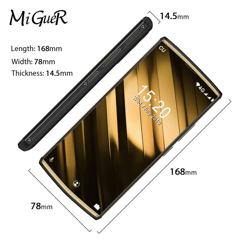 Смартфон OUKITEL K7 Pro, Android 9,0 MT6763, четыре ядра, 4 Гб ОЗУ, 64 Гб ПЗУ, 6,0 дюймов, FHD+ 18:9, 10000 мАч, отпечаток пальца, 9 В/2 А, мобильный телефон
