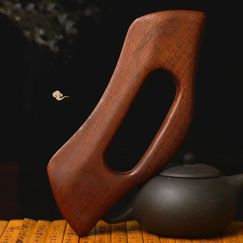 

Wooden Guasha Massage Scraper Pressure Therapy Acupoint Massager Facial Body Health Care Handle Massage Tool