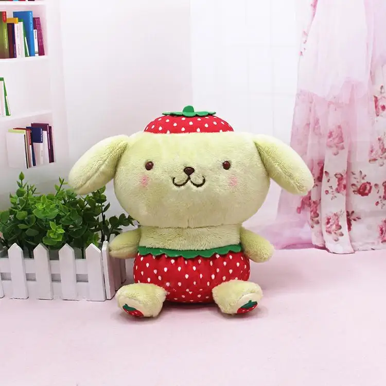 Японская веб-звезда ins sanrio Клубника HelloKitty Cinnamoroll плюшевые игрушки Мелодия плюшевый кулон пудинг PC Собака висячая пряжка