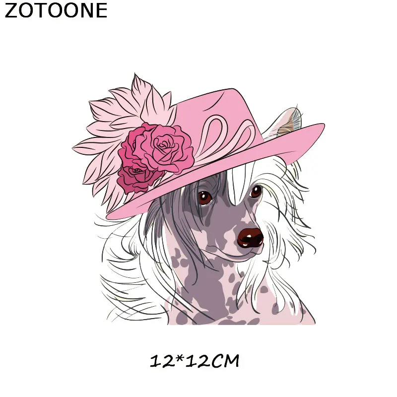 337 ZOTOONE железная нашивка, тигр, Лев, собака, животное, пластырь для одежды, наклейки футболка, а-уровень, моющийся, термопресс, аппликация C - Цвет: 337