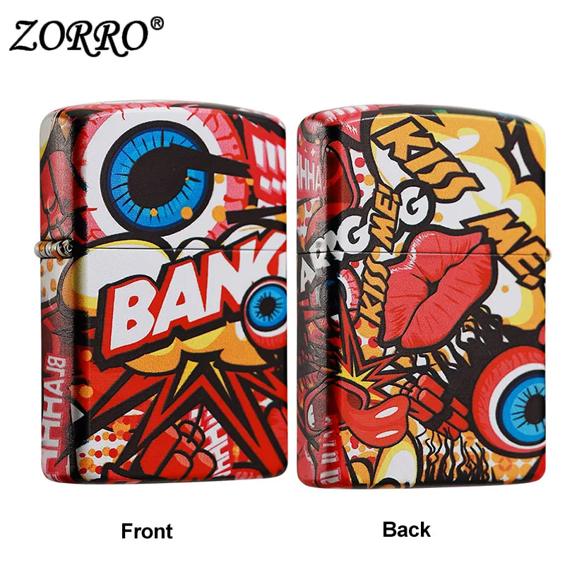 ZT-105 Зажигалки не Zippozorro флинты и фитиль для сигаретных зажигалок Zippo и любых масляных бензиновых зажигалок - Color: ZT-105