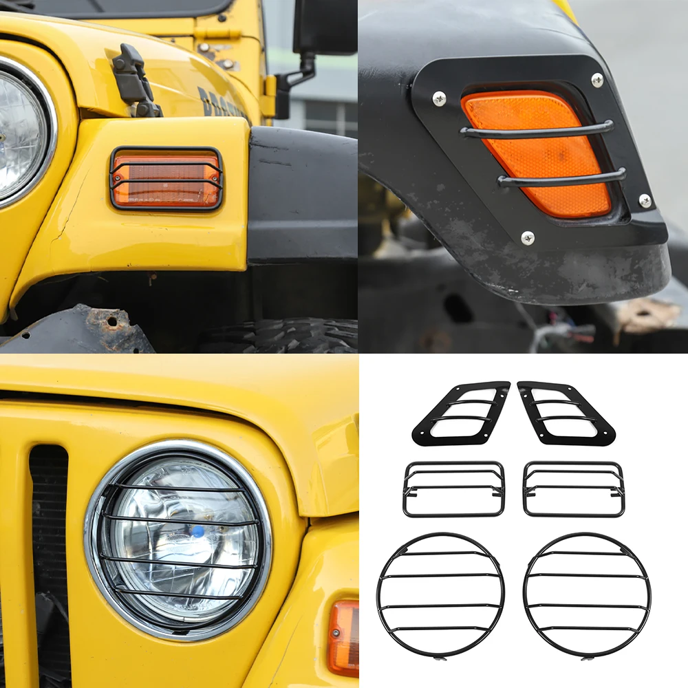Для Jeep Wrangler TJ 1997 2006 Передняя Поворотная сигнальная лампа/головной
