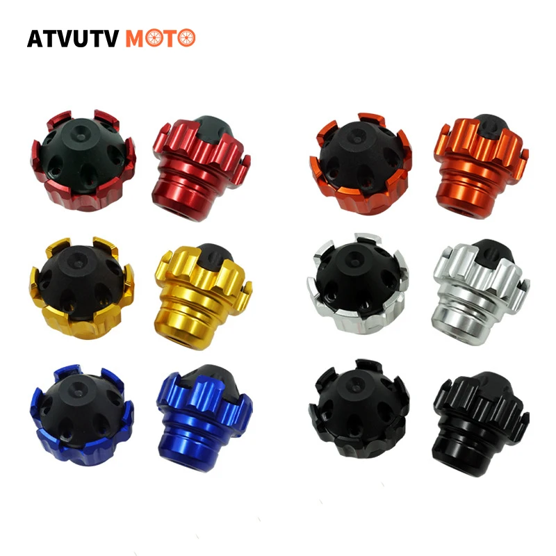 

15mm 1 Pair Universal Motorcycles Falling Protector Explosion-proof Front Fork Cups Aluminum Alloy Sliders Crash
