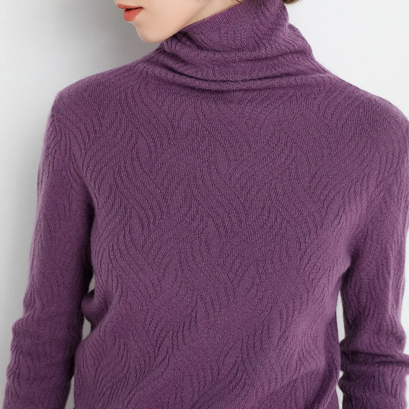 

Sweater Woman 2020 new autumn and winter long sleeves with a slim bottom blouse half turtleneck sweater SBC717-SBC730