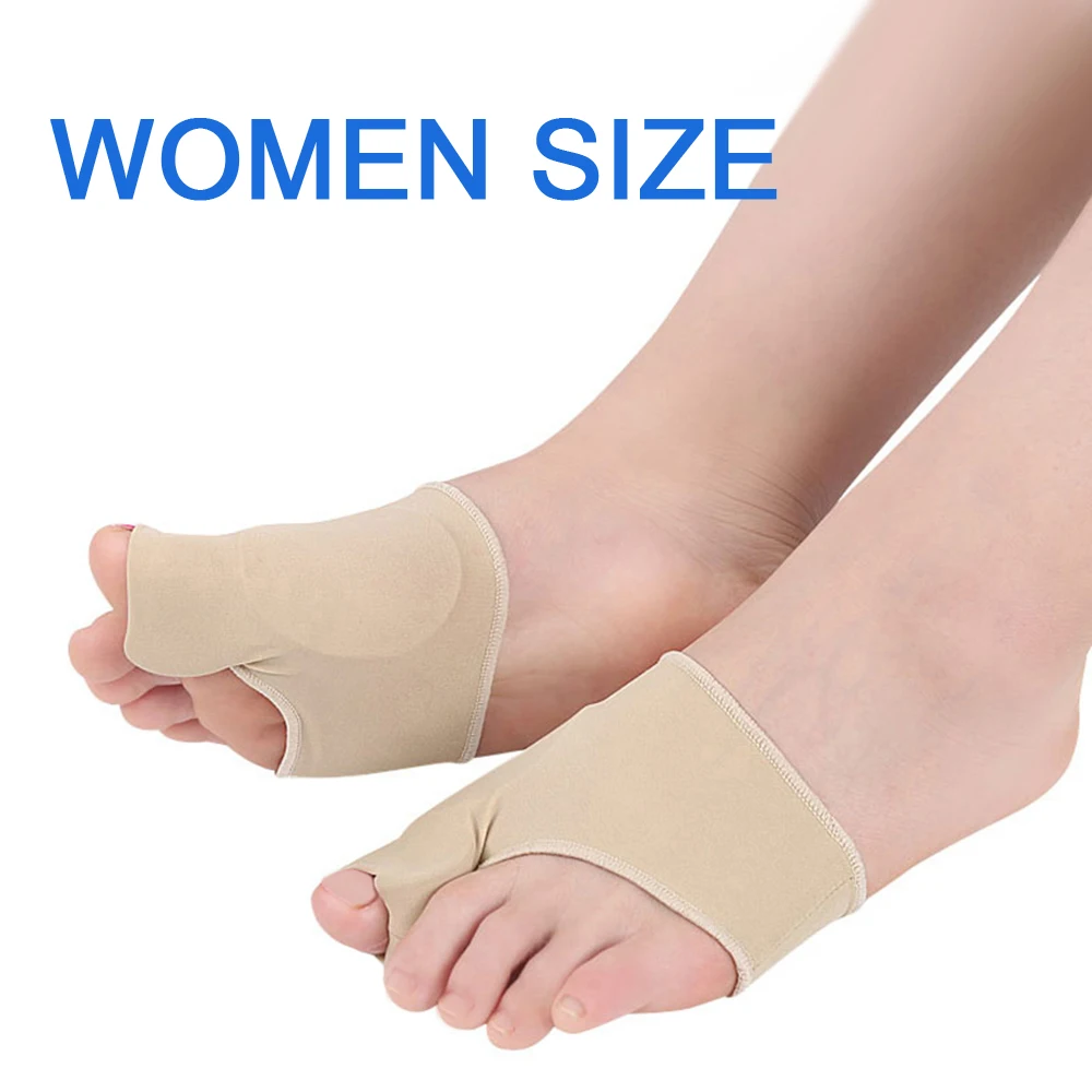 Women size Sunvo силиконовый гель сепаратор рукав вальгусная деформация ортопедические стельки для коррекции перекрытия ремонт уход за костями протектор Вставки колодки - Цвет: Women size