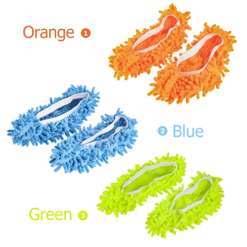

6PCS Microfiber Floor Dust Cleaning Slippers Lazy Mopping Shoes household cleaning tools Floor Cleaning Lazy Shoe Covers Dust