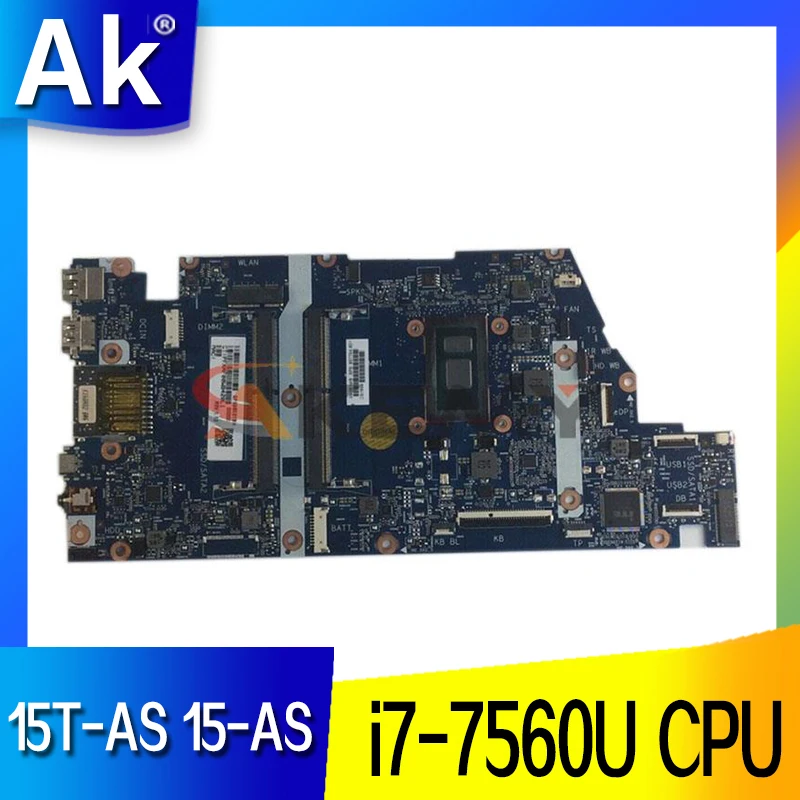 

Для HP Envy 15T-AS 15-AS материнская плата 906943-601 906943-001 TPNI125 VANILLA1-6050A2857201-MB-A03 SR366 i7-7560U CPU