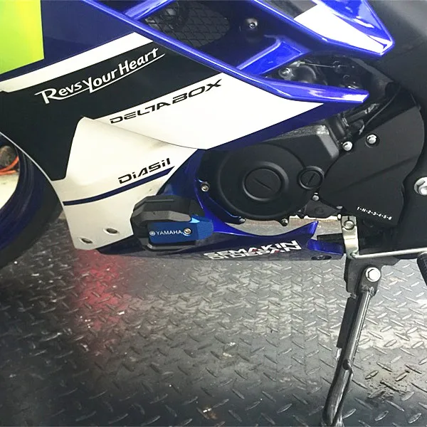 

Motorcycle Falling Protection Frame Slider Fairing Guard Crash Pad For Yamaha YZF R15 V2 2014 2015 2016 YZF-R15 M-slaz150