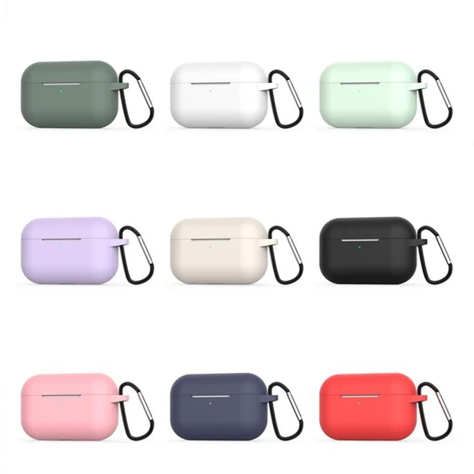 50 шт. Защитный Мягкий силиконовый чехол для Airpods Pro Airpods3 противоударный водонепроницаемый чехол для наушников AirPods 3