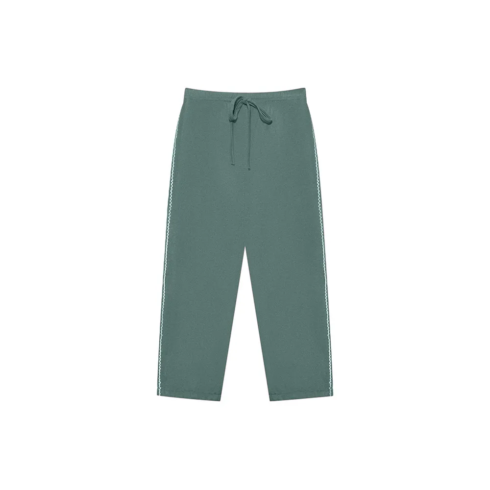 

Hollead 4-15 Years Children's Sports Pants Girls Casual Trousers Side Stripe Design Spring Summer Elastic Waist Kids Clothing