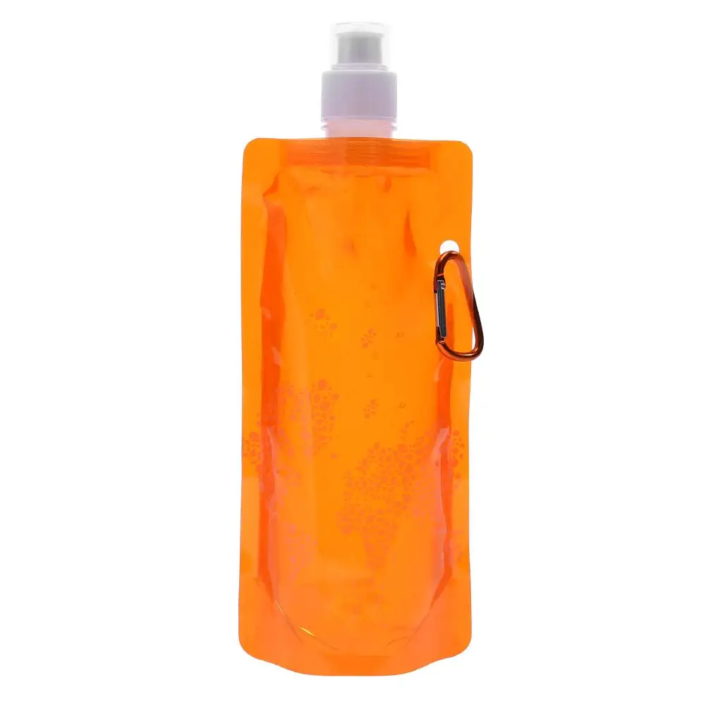 Портативная Сверхлегкая Складная силиконовая сумка для воды бутылки с водой