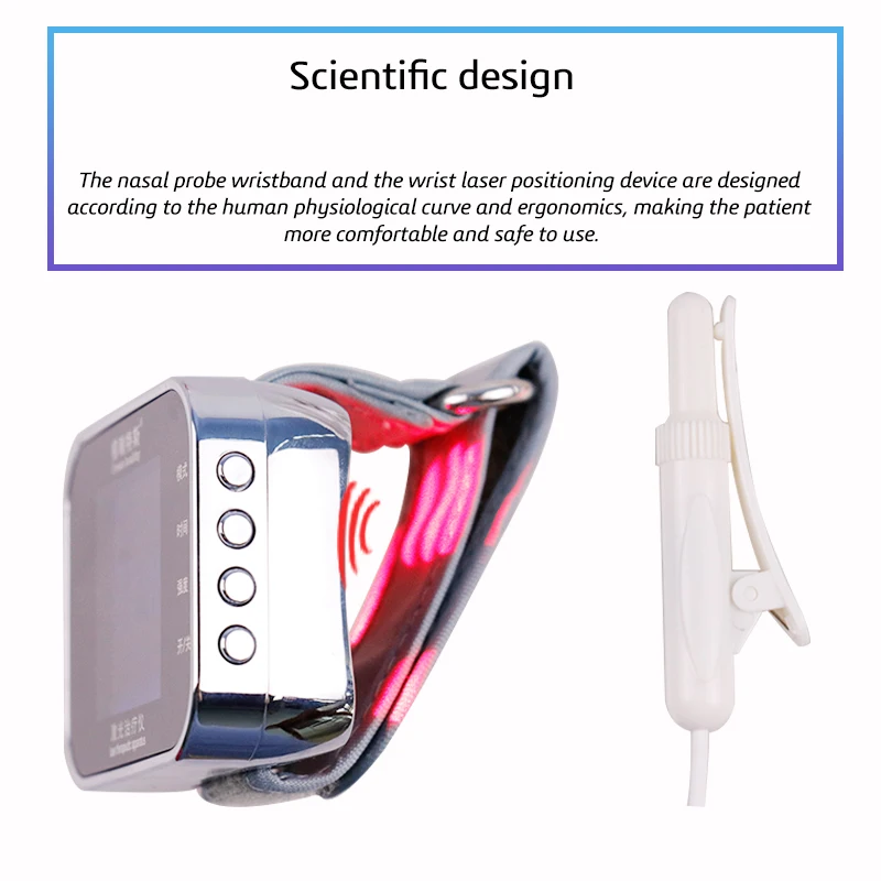 650 нм светильник волновая лазерная терапия наручные часы для диабета гипертония