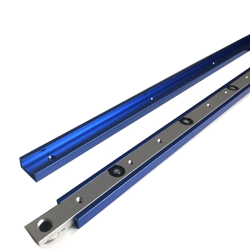 Деревообрабатывающий алюминиевый сплав торцовочный слот для дорожки или