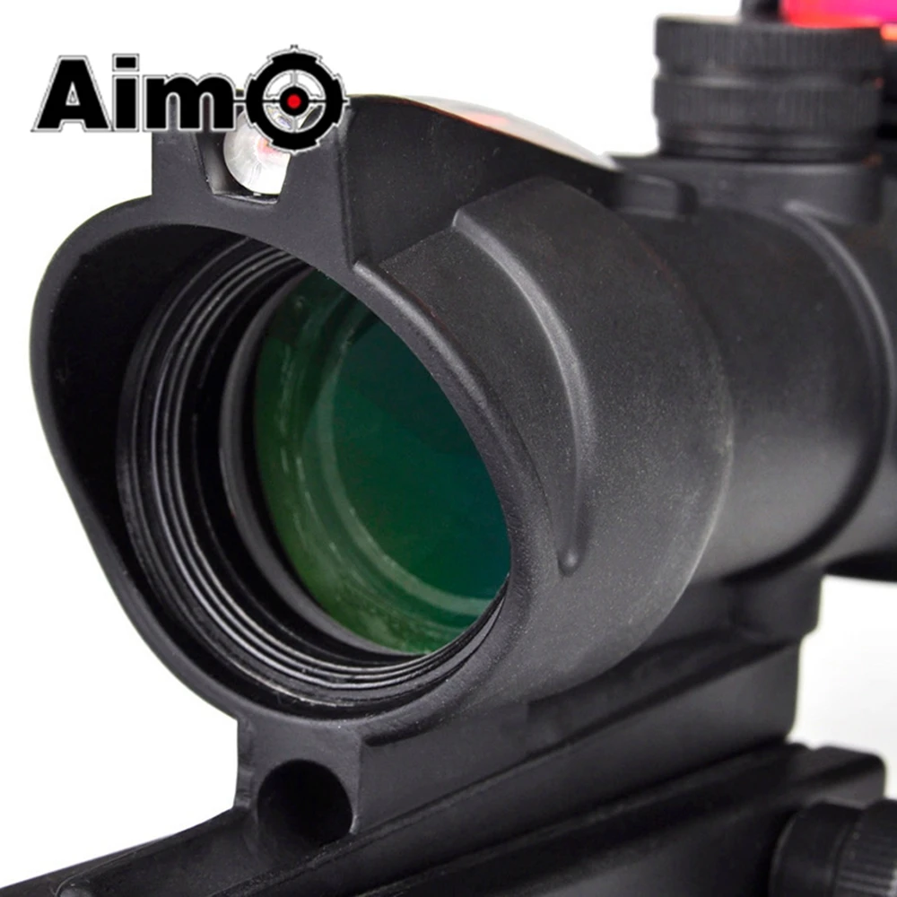5 шт. Aim O прицел для страйкбольного оружия ACOG 4X32C Красный точка освещения источник