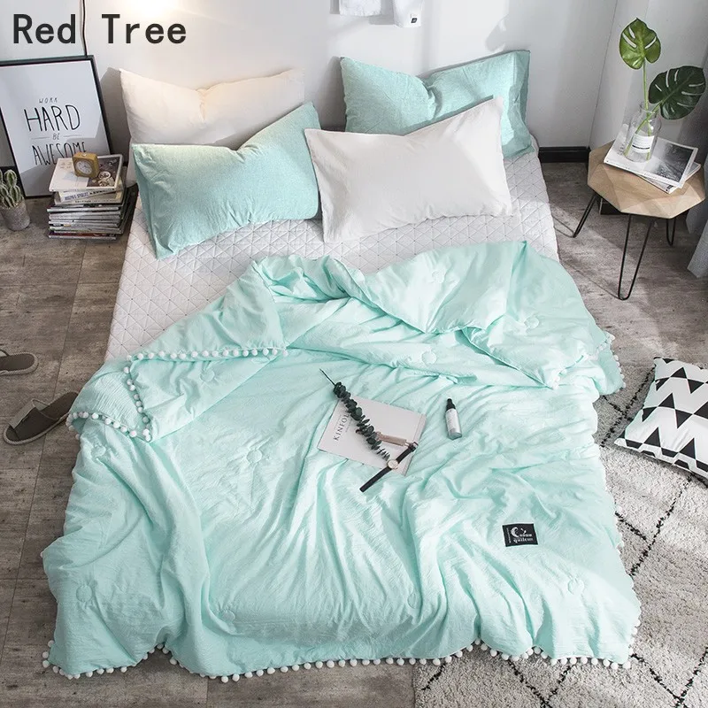 

Моющееся летнее покрывало, тонкое одеяло с воздушным кондиционированием, домашний текстиль для взрослых и детей, постельное белье высокой ...