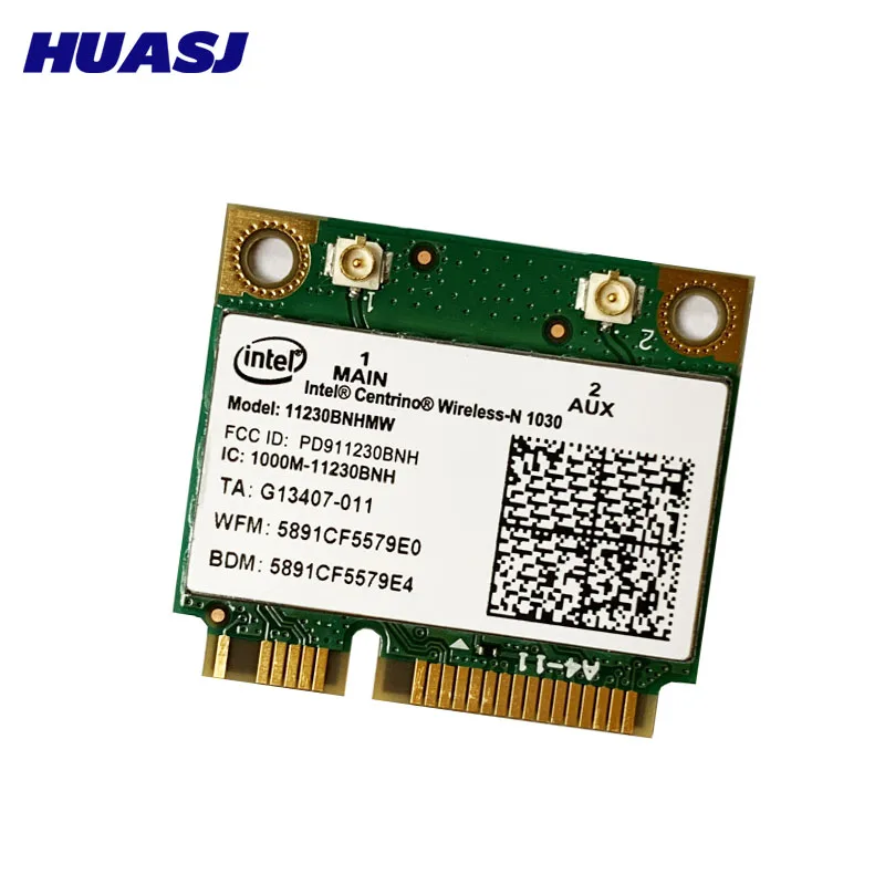 Intel Centrino Wireless N 1030 de 11230BNHMW WiFi 300M + Bluetooth BT 3 0 intel N1030|Сетевые карты| |