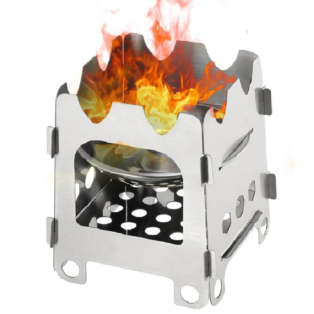 Портативная уличная печь для кемпинга грили барбекю гриль угольная плита