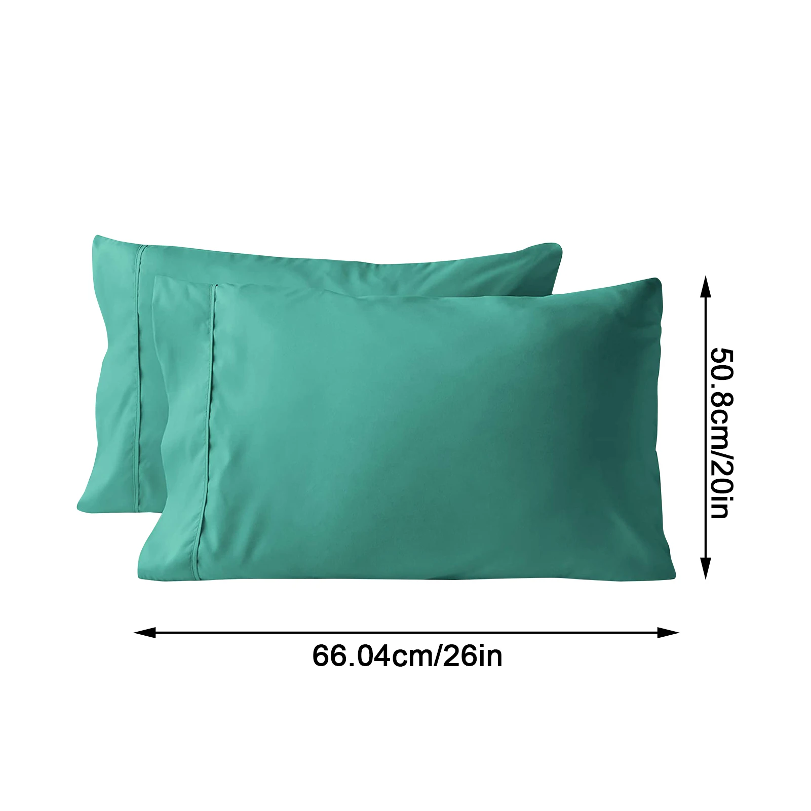 

Envelope Closed Pillowcase Simple Soft Bed Pillowslip Pillowcase Solid Color Pillow Case Bedding Black Pillow Cover