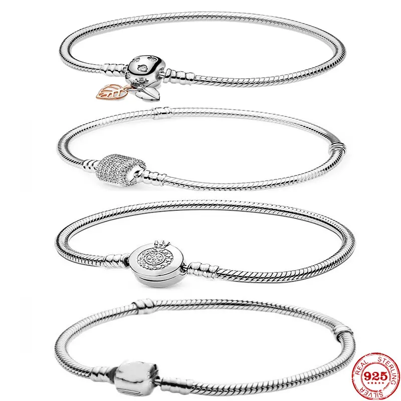 

Женский браслет из серебра 2021 пробы, с подвесками в виде короны