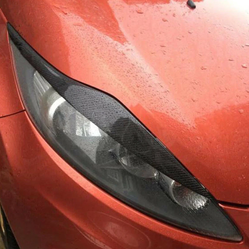 CITALL наклейка из углеродного волокна для передней фары ВЕКО бровей Накладка Ford