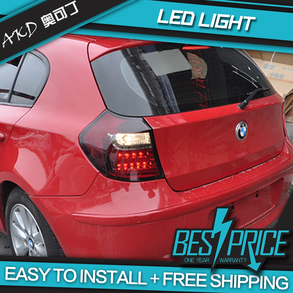 

AKD Car Styling for E87 Tail Light 2003-2010 E81 120i 130i LED Tail Lamp LED DRL Signal Brake Reverse auto Accessories