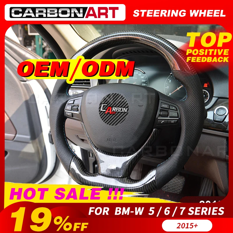 

Carbon fiber Steering wheel for BMW 5 series 520i 523i 525i 530i 5 series 640i 650i 6 series 730i 740i 750i 760i 730Li 2010
