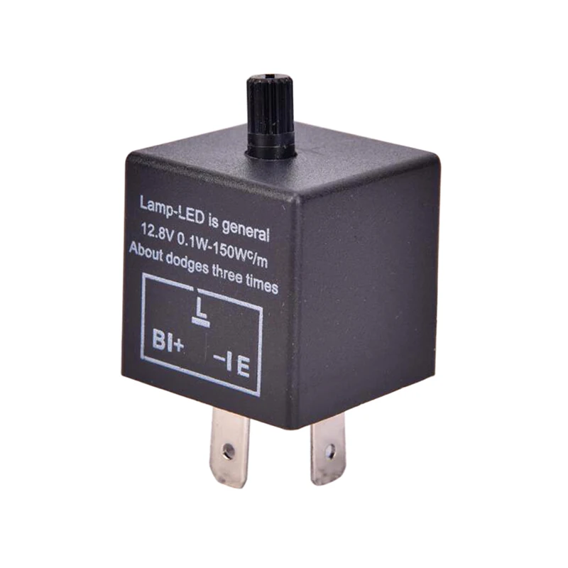 1PC Durable 12V 3-Pin Flasher Relay LED Adjustable Car Flash For Turn Signal Light CF13 | Автомобили и мотоциклы