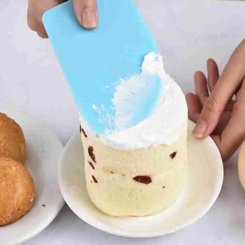 3 шт./компл. крем Пластик скребок торт резки нож для выпечки Цвет инструменты