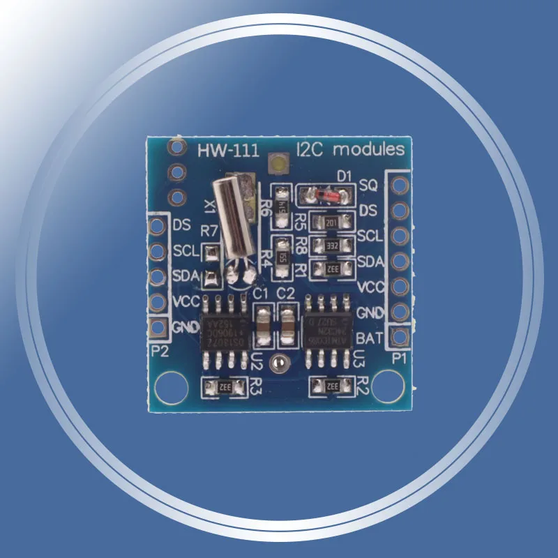 5 шт./лот крошечные RTC I2C модули 24C32 память DS1307 модуль (без аккумулятора) для Arduino|rtc
