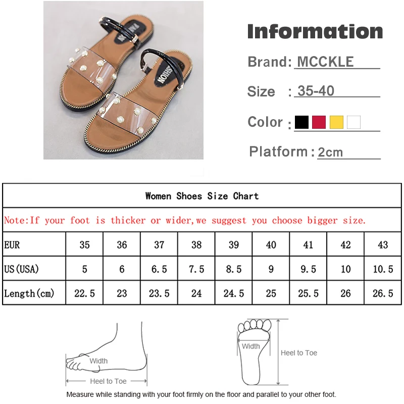 

Women Summer PVC Flat Slippers Woman Transparent Slip On Two Wear Sandals Female Open Toe Fashion Shoes Ladies Slides