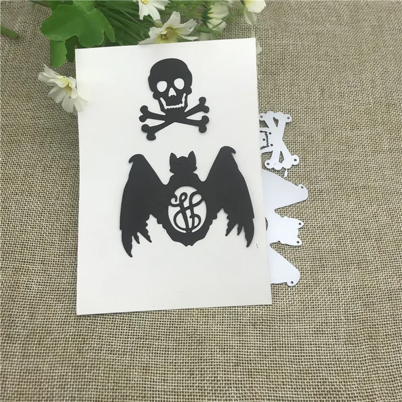 Набор металлических трафаретов для хэллоуина скрапбукинга | Дом и сад