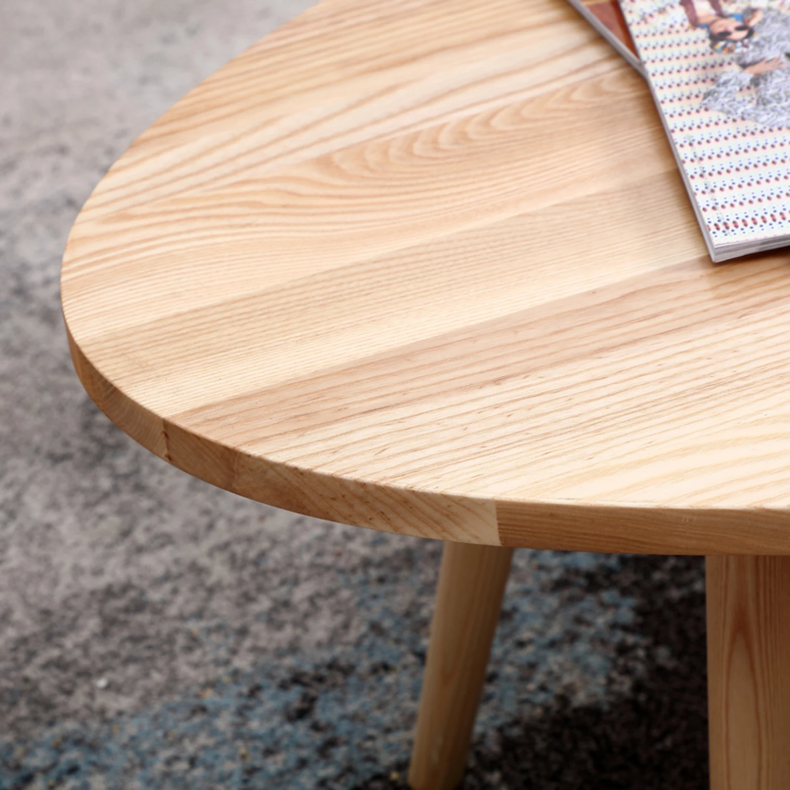 Ru доставка! Желтый/белый домашний овальный стол журнальный столик чайный для