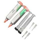 2 шт.лот 100 г свободный низкотемпературный SMT термоплавкий точечный сварочный флюс паяльная паста Флюс мг 100 г для сварочных инструментов