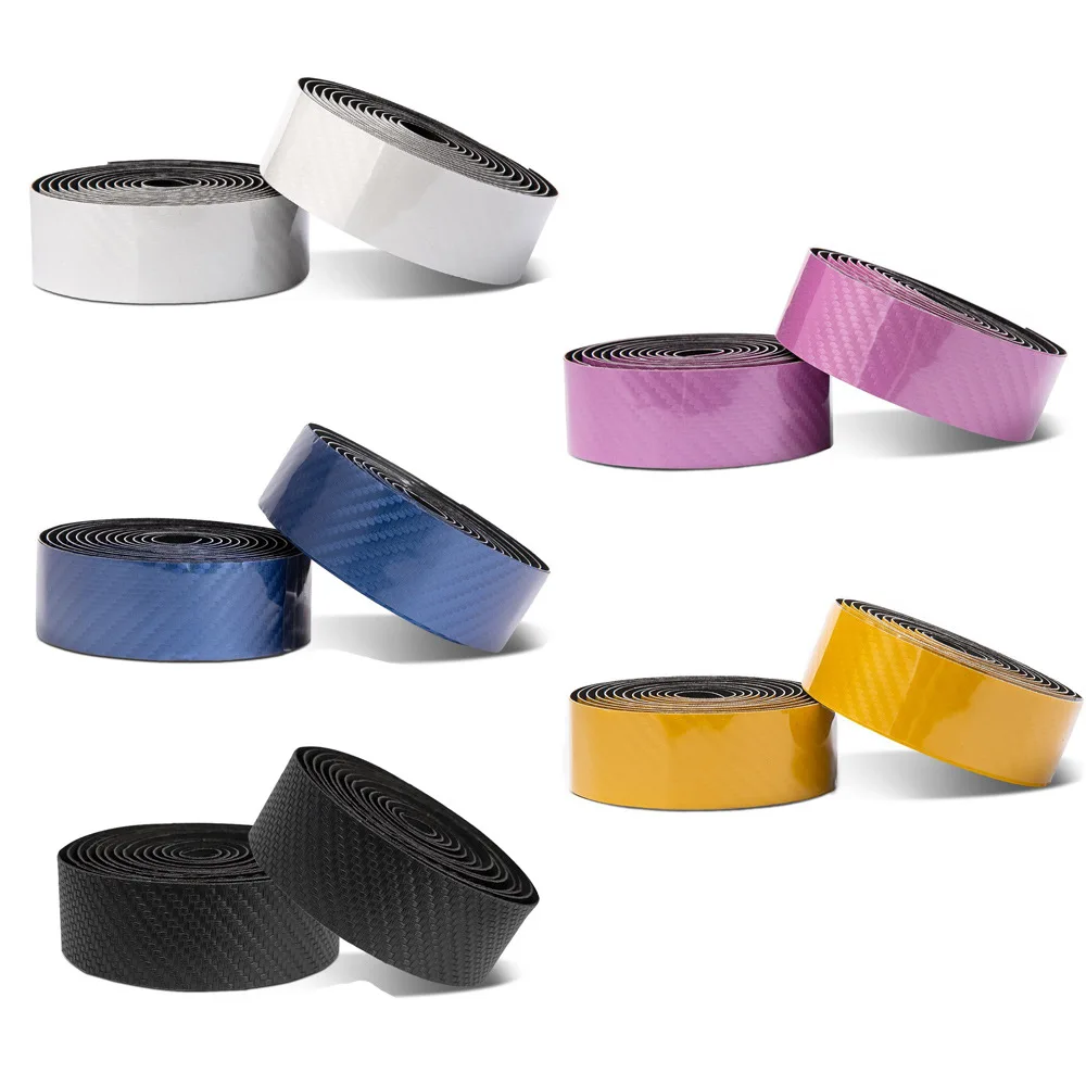 

MTB Bike Bicycle Handlebar Tape Road Bicycle Anti-slip PU EVA Shock Absorption Handle Bar Tape Cycling Wrap End Plug 바테잎