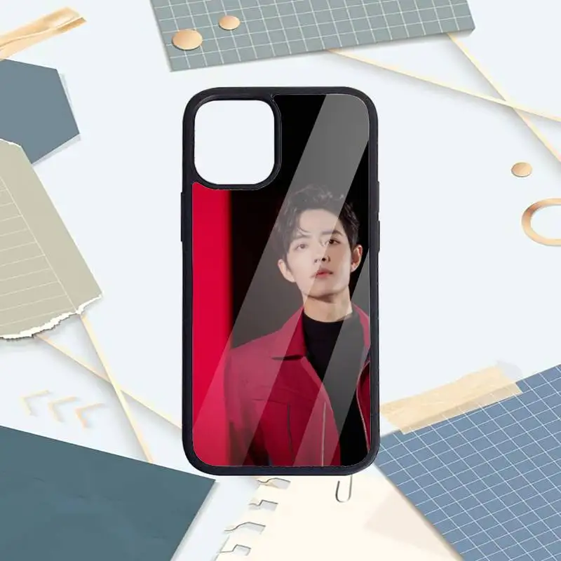 

XiaoZhan famous actor Phone Case PC for iPhone 11 12 pro XS MAX 8 7 6 6S Plus X 5S SE 2020 XR Luxury brand shell funda