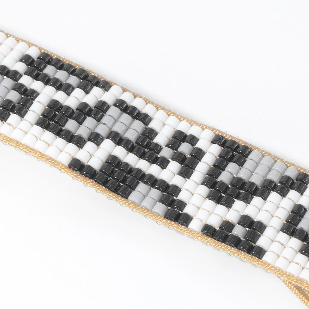 

YAUKIA Leopard Print Women's Bracelet Bohemian Jewelry Miyuki Bracelet Jewelry Gift Hand Loom Weaving Pulseras Mujer Jewelry