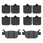 Передние и задние тормозные колодки для мотоцикла Benelli TRK502 TRK502X TRK 502 Leoncino 500 BJ500, BJ 500