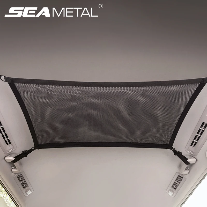 80 см * 55 Автомобильный потолочный сетчатый карман для хранения крыши сумка на