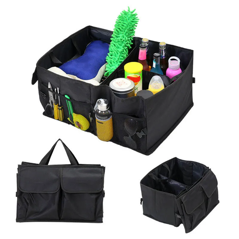 

Eco-Friendly 1 PCS AUTO Accessories Storage Box SUV Trunk Box Portable Car Trunk Organizer Durable Collapsible