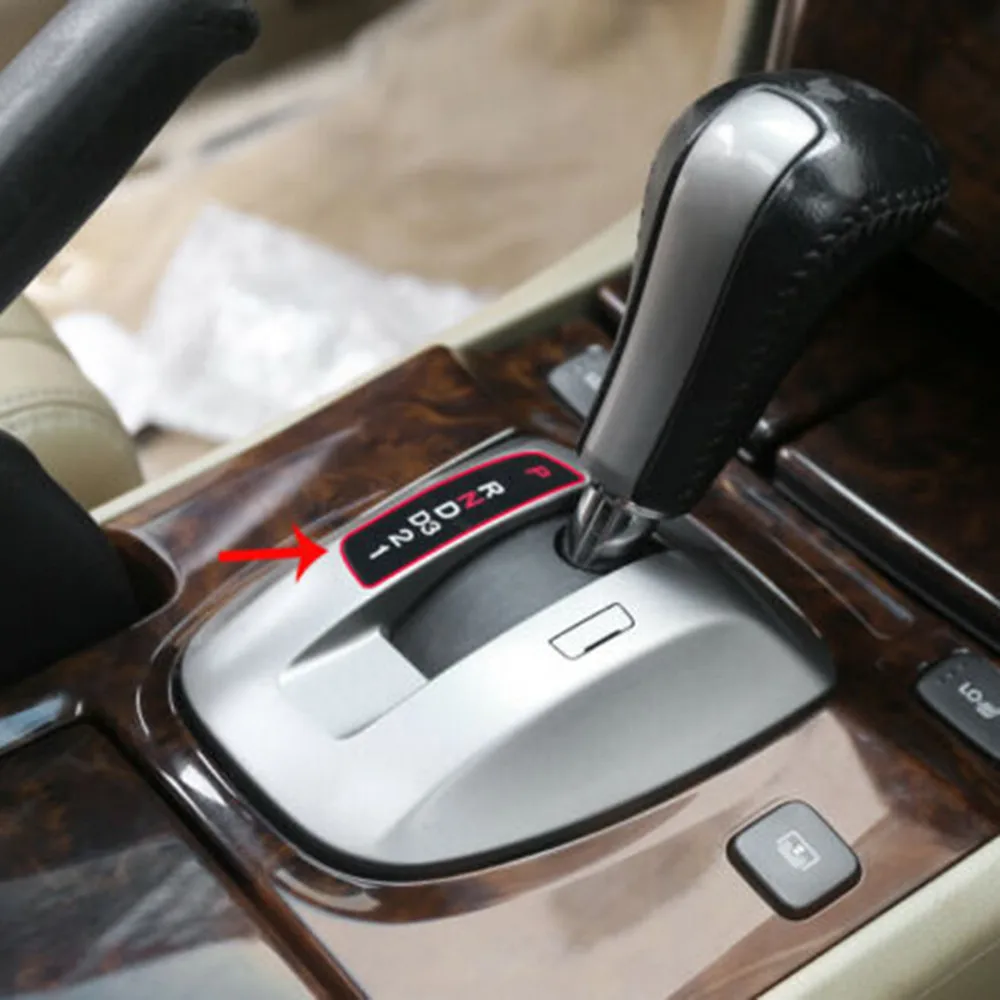 

Car Interior Sticker For Honda Accord 2008-2013 Black Console Gear Stick Selector Display Panel Trim Automobiles, Parts