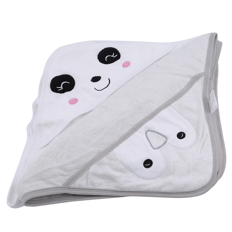 

Lovely Baby Bath Towel Cute Animal Shape Kid Hooded Baby Towel Bathrobe Cloak Baby Receiving Blanket 100% Bamboo Fiber Cartoon