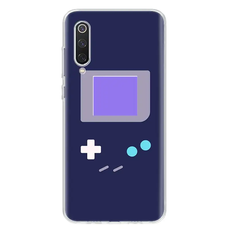 

Game Boy Play Game Box print Cover Phone Case For Xiaomi Note 10 Mi 10 9 8 CC9 5X 6X A1 A2 A3 F1 Pro Lite + Fashion Transparent