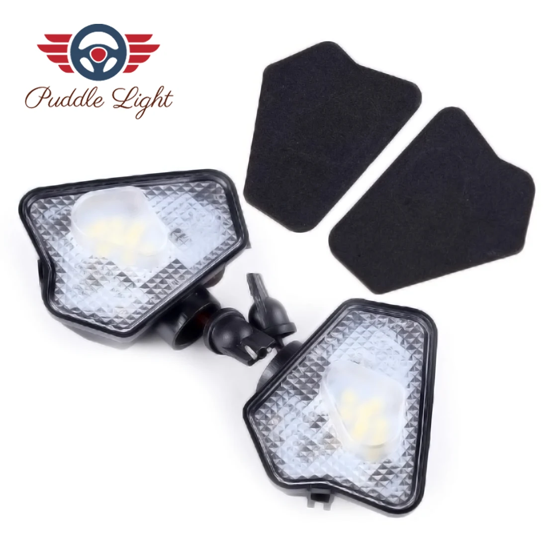 2x 9smd светодиодный светильник под боковым зеркалом для Mercedes Benz W204 W212 W176 W246 C219 W221 ACES CLS GLK класс автомобиля лужа лампа