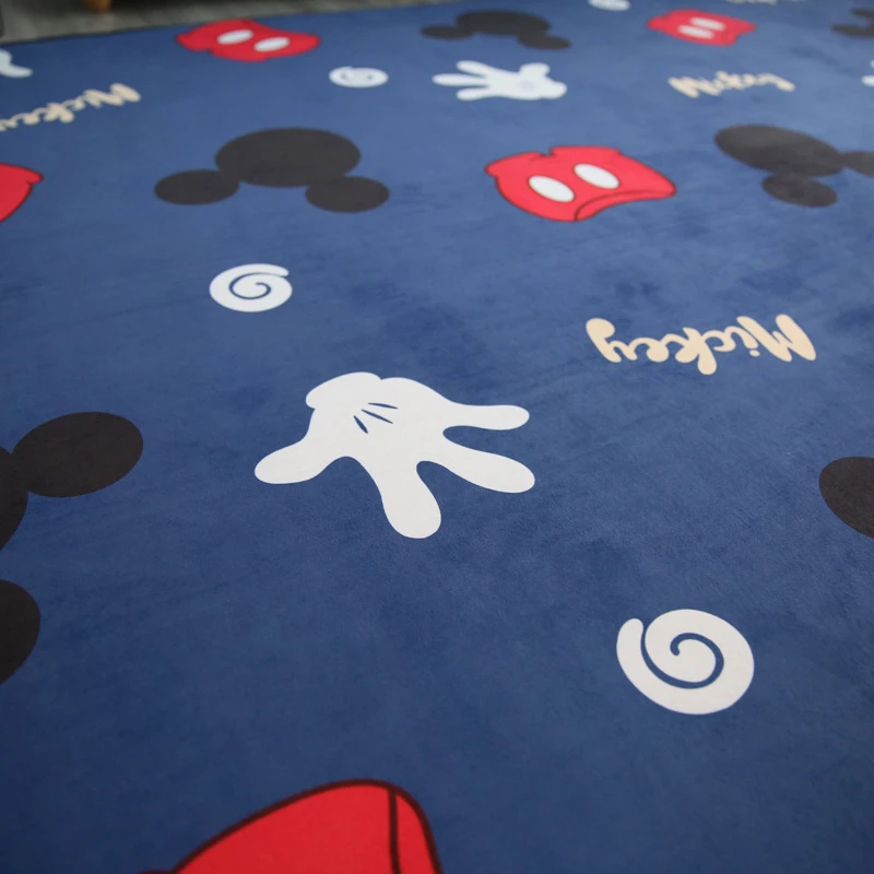 Disney Mickey Minnie Mouse детский коврик для ползания игровой дома мягкий всесезонный
