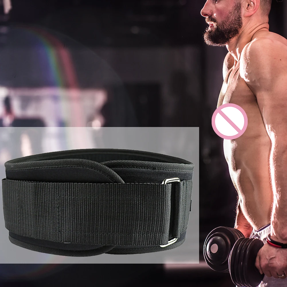 

Waist Protective Belt Men Breathable Squatting Weightlifting Bodybuilding Support Brace Sport Training Girdle Belts Fitness Tool