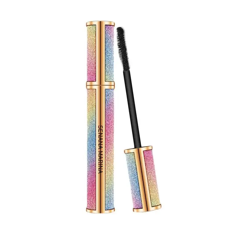 4D шелковые ресницы толстая Удлиняющая Тушь для ресниц длинные черные