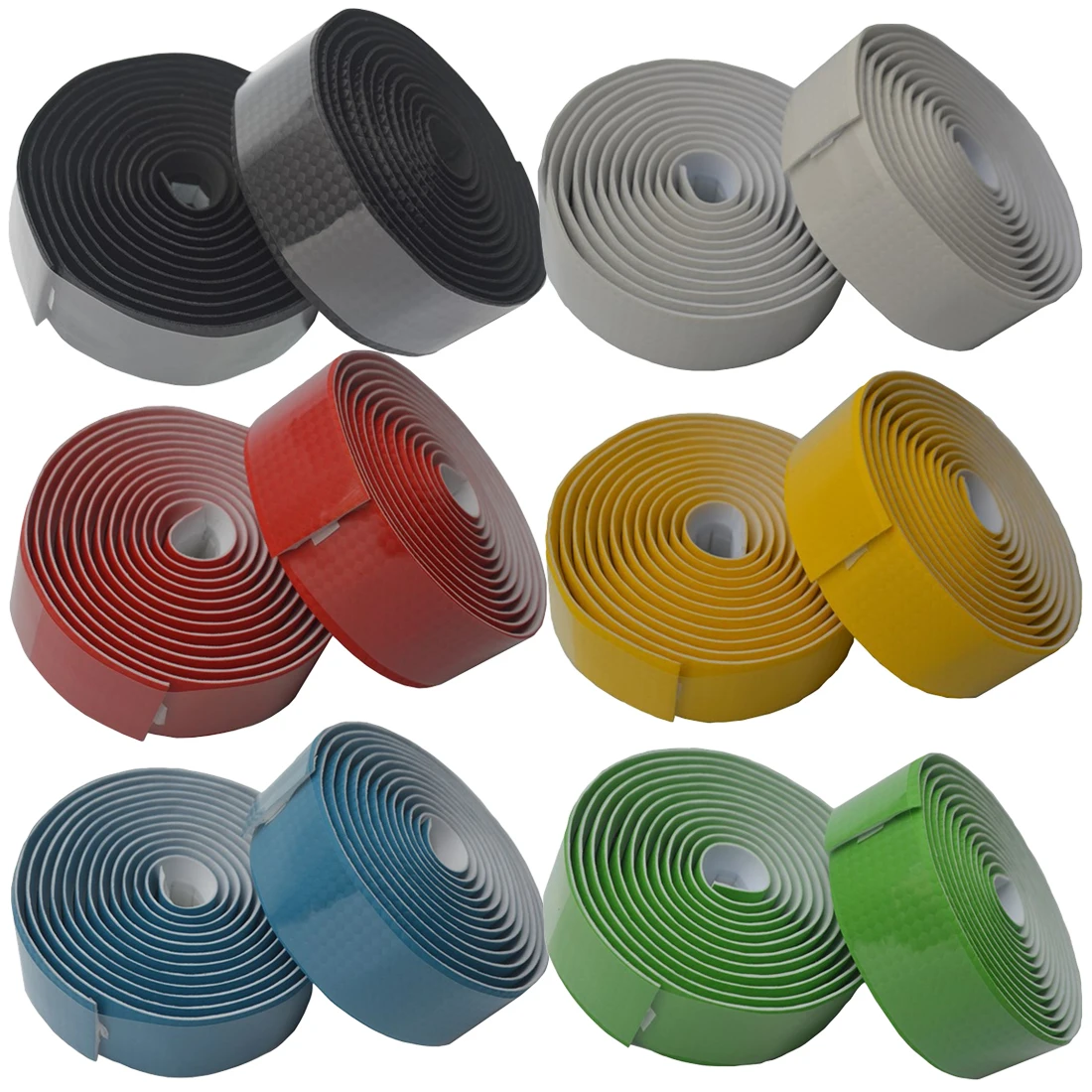 1 пара Нескользящая пробковая лента на руль дорожного велосипеда углеродная для