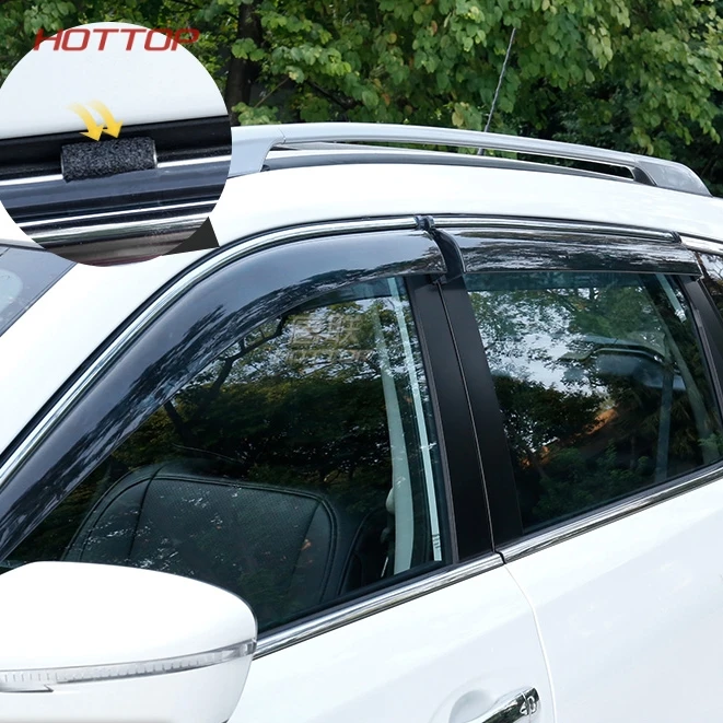 Оконный козырек Vent Shades Защита от солнца и дождя дефлектор для 2014 2017 2018 Nissan X trail Trail