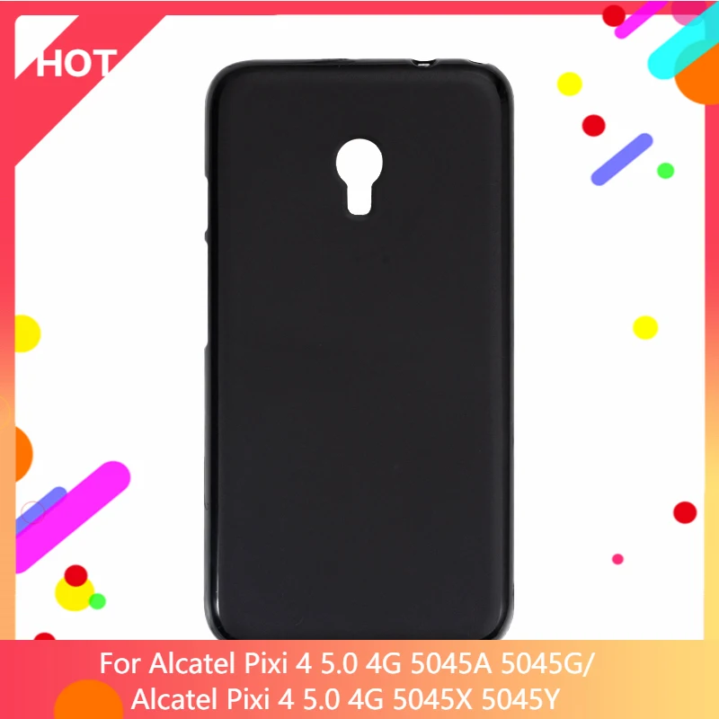 Чехол для телефона Pixi 4 5,0 4G 5045A 5045G, матовый Мягкий силиконовый чехол для Alcatel Pixi 4 5,0 4G 5045X 5045Y, тонкий противоударный чехол для телефона