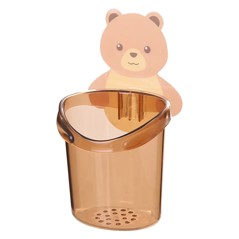 Чашка для ванной многофункциональная устройство хранения без перфорации зубной